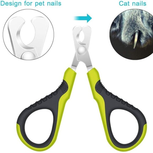 NAIL SCISSORS CLIPPERS, TRIMMER, SMALL PET - CATS, DOGS, RABBITS - Picture 4 of 9